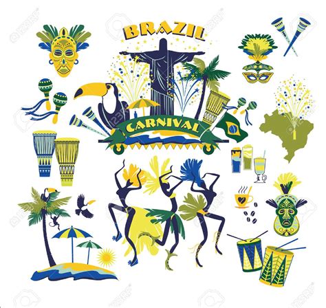 carnaval brasileño dibujo - Buscar con Google | Carnival images, Brazil ...