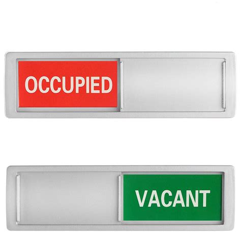 Buy Privacy Sign, Premium Vacant Occupied Sign for Home Office Restroom Conference Hotles ...