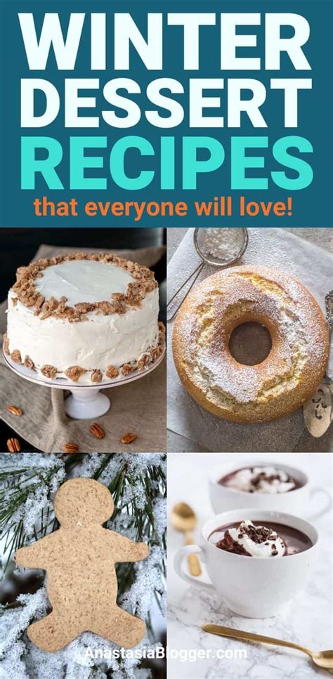 25 Easy Winter Desserts Recipes - Cozy Desserts for a Crowd