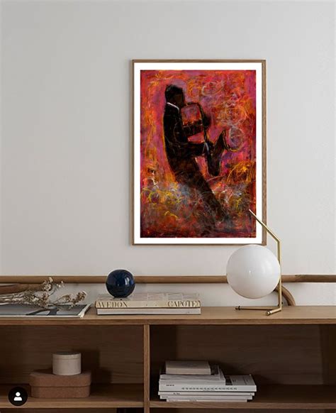 Blown Smoke African American Art Black Art Prints Home Decorwall Artblack Artart Printsjazz Art ...