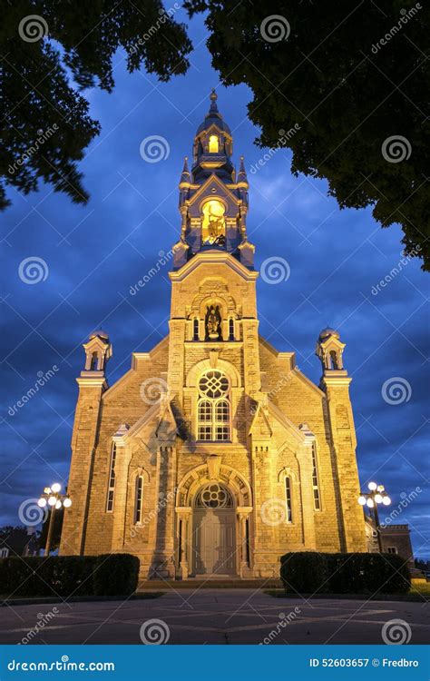 Church At Night Stock Photo - Image: 52603657