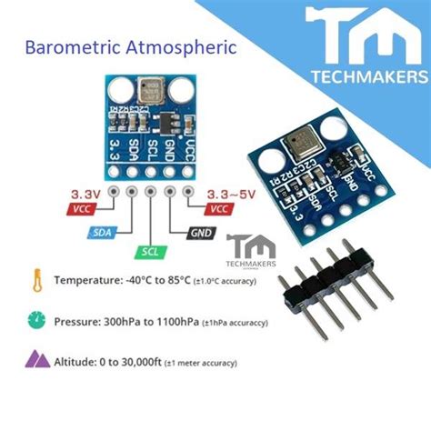 GY-68 BMP180 BMP 180 I2C Digital Barometric Atmospheric Pressure ...