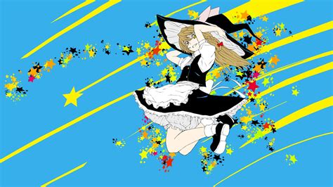 anime, Colorful, Touhou, Kirisame Marisa HD Wallpapers / Desktop and ...