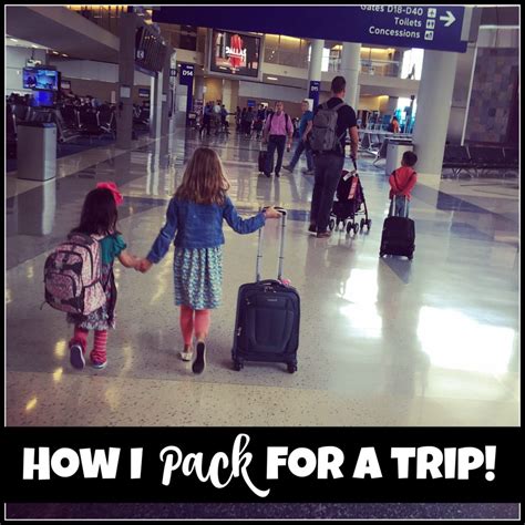 How I Pack For A Trip! - Mix & Match Mama