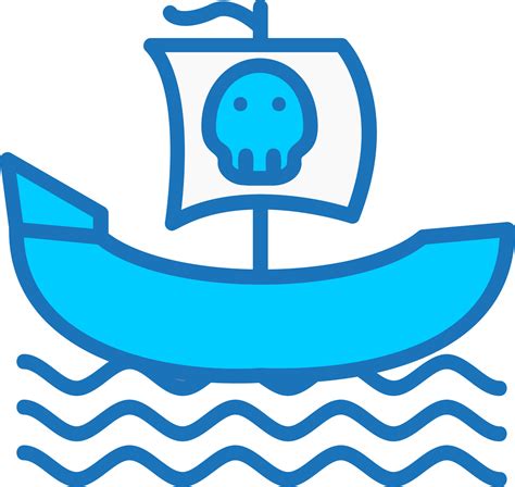 Pirate Ship Vector Icon 15791963 Vector Art at Vecteezy