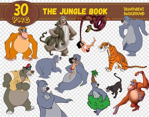 The Jungle Book Clipart,The Jungle Book characters,The Jungle Book png ...