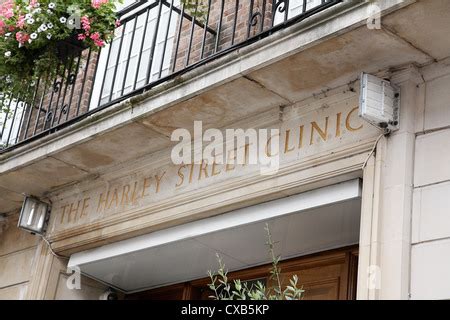 the harley street clinic private hospital London England UK Stock Photo ...