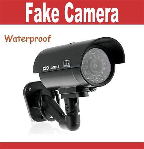 Fake Camera Dummy Emulational Camera CCTV Camera Bullet Waterproof ...