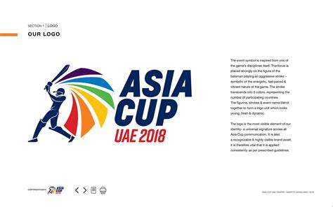 ASIA CUP UAE 2018 LOGO DESIGN & BRAND IDENTITY on Behance