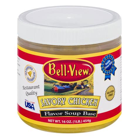 Savory Chicken Flavor Soup Base 6/16oz. — Bell-View Foods