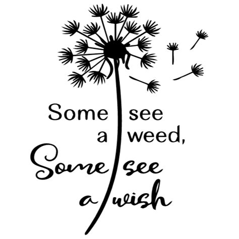 some see a wish flower | Sign quotes, Coloring book pages, Vynil ideas