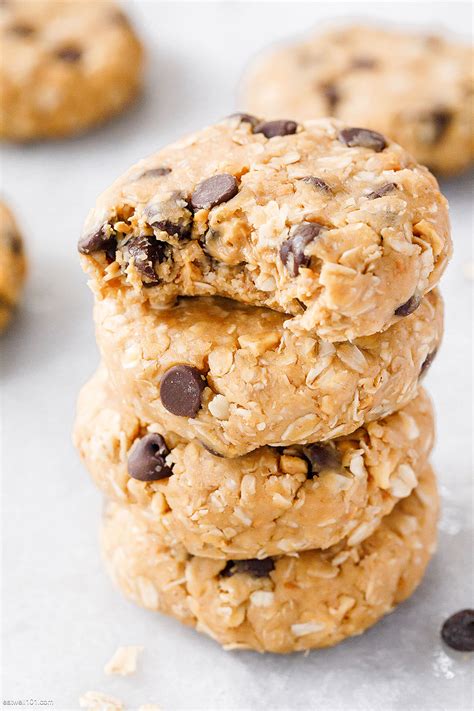 No-Bake Peanut Butter Oatmeal Cookies Recipe – Oatmeal Cookies Recipe ...