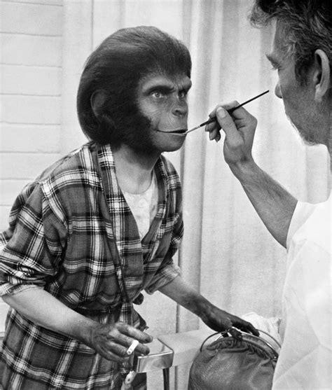 Kim Hunter on the set of "Planet of the Apes" (c.1968) : r/PlanetOfTheApes