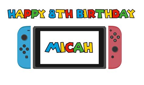 New!!!! Nintendo Switch edible cake topper #NintendoSwitch # ...