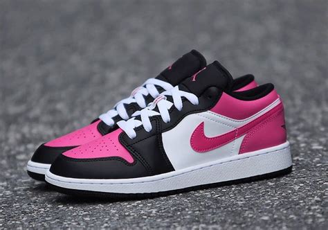 Air Jordan 1 Low Kids Black Pink Release Date 2020 | SneakerNews.com