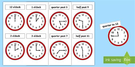 Reading Analogue Clocks Worksheet | Math Resources - Twinkl