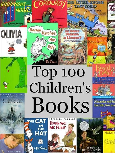 Best Books for Kids: Top 100 Children's Books by Sallie Anderson | NOOK ...