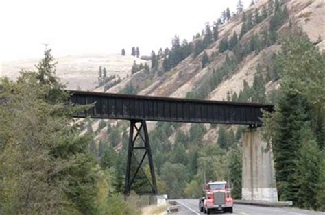 Camas Prairie Railroad Bridge over US Hwy 95 - Idaho - Railroad Bridges on Waymarking.com