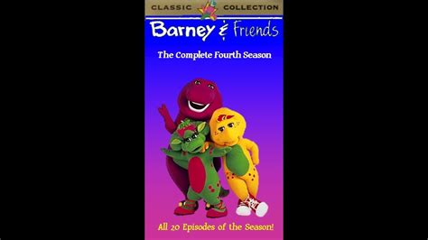 Barney & Friends: The Complete Fourth Season 1997 VHS (Tape 4) (FAKE ...