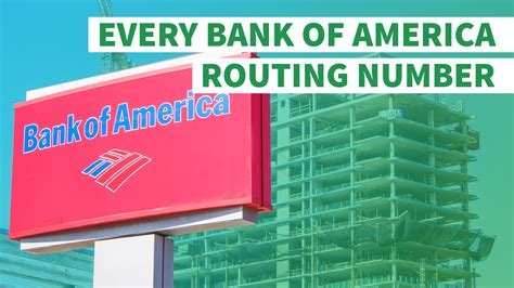 Bank Of America Routing Number Nevada – myarticle