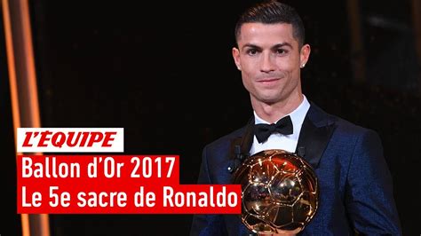 Ballon d'Or 2017 - Le 5e sacre de Cristiano Ronaldo - YouTube