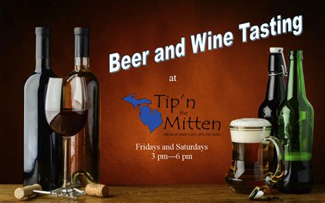 Free Beer and Wine Tasting at Tip'n the Mitten! | Tip'n the Mitten ...