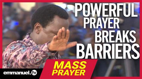 POWERFUL PRAYER BREAKS BARRIERS!!! | TB Joshua Mass Prayer - Emmanuel TV