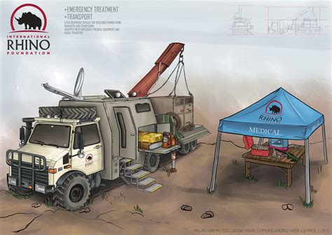 ArtStation - Rhino Rescue vehicle