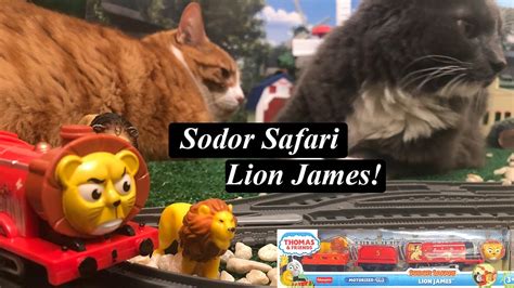 Thomas and friends trackmaster Sodor Safari Lion James - dec.neu.edu.vn