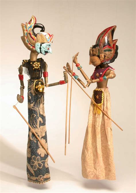 Wayang Golek Rod Puppets, Java, Indonesia | Object Lessons - Ceremony & Celebration: Puppets & Masks