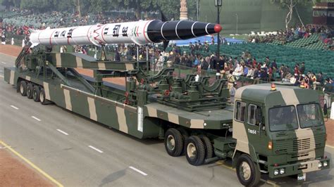 India’s test launch of nuclear-capable ballistic missile caught on ...