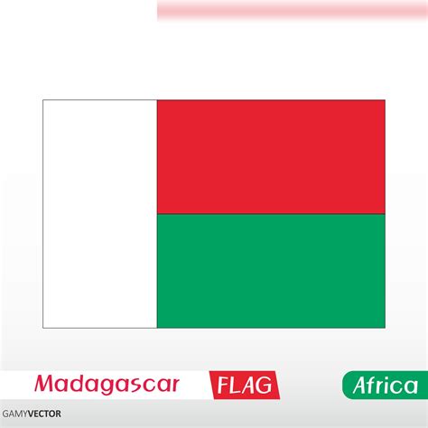 Madagascar Flag Vector | GamyVector