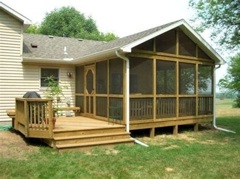 8 Ways To Have More Appealing Screened Porch Deck | Back porch designs ...