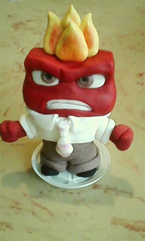 Furia inside out en fondant | Disney, Disney characters, Character