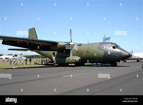 German Air Force C-160 Transall cargo plane Stock Photo: 49687075 - Alamy