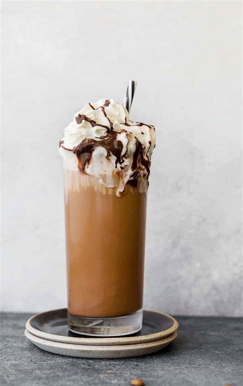 Iced Coffee Mocha with Homemade Chocolate Syrup - Posh Journal