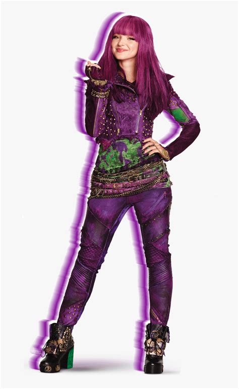 Descendants Wicked World Mal Png, Transparent Png - kindpng