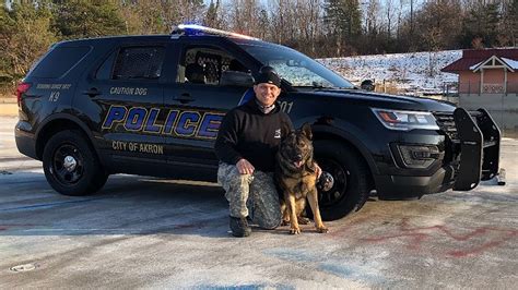 Akron Adds Four K-9s to Growing Ranks of Police Department