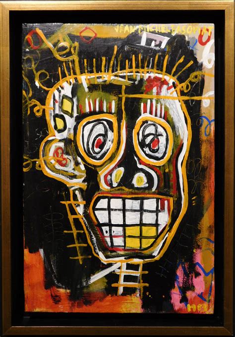 Lot 107 Basquiat Skull_1 | Woodshed Art Auctions