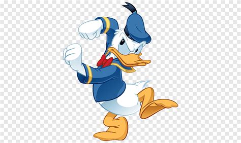 Donald Duck Head Angry