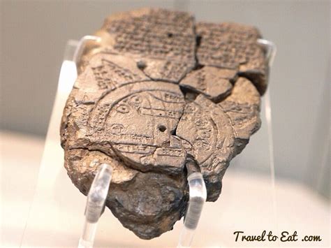 Babylonian World Map, British Museum, London - Travel To Eat