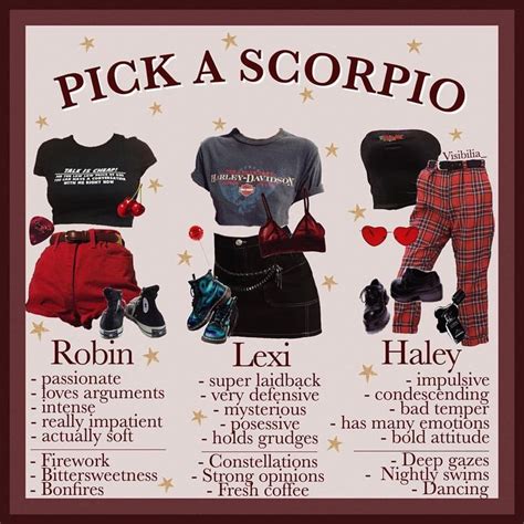 𝙕𝙤𝙙𝙞𝙖𝙘: 𝙎𝙘𝙤𝙧𝙥𝙞𝙤 • Are you a Scorpio? Which girl would you pick? ♏️ ...