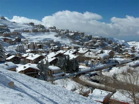 Lebanon, Faraya, largest ski resort in the country | Lebanon, Photo ...