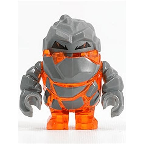 LEGO Power Miners Rock Monster - Firox (Trans-Orange) Minifigure ...