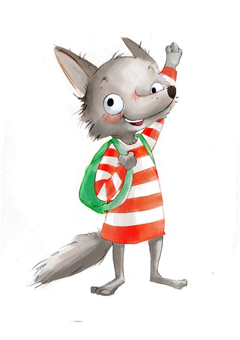 wolf cub Character design on Behance