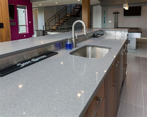 The Stone Shop Ankeny, IA, Sparkling Grey Vicostone, Countertops | Granite countertops kitchen ...