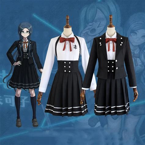 Aliexpress.com : Buy Danganronpa V3 Killing Harmony Shirogane Tsumugi School Uniform Cosplay ...