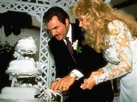 Loni-Anderson & Burt Reynolds wedding cake | ♛Famous brides ...