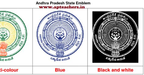 AP Govt New LOGO - Andhra Pradesh State Emblem 2018 | APTEACHERS Website