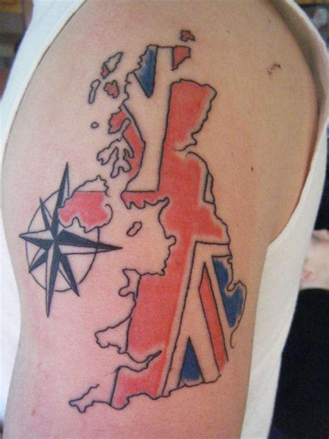 Union Jack tattoo